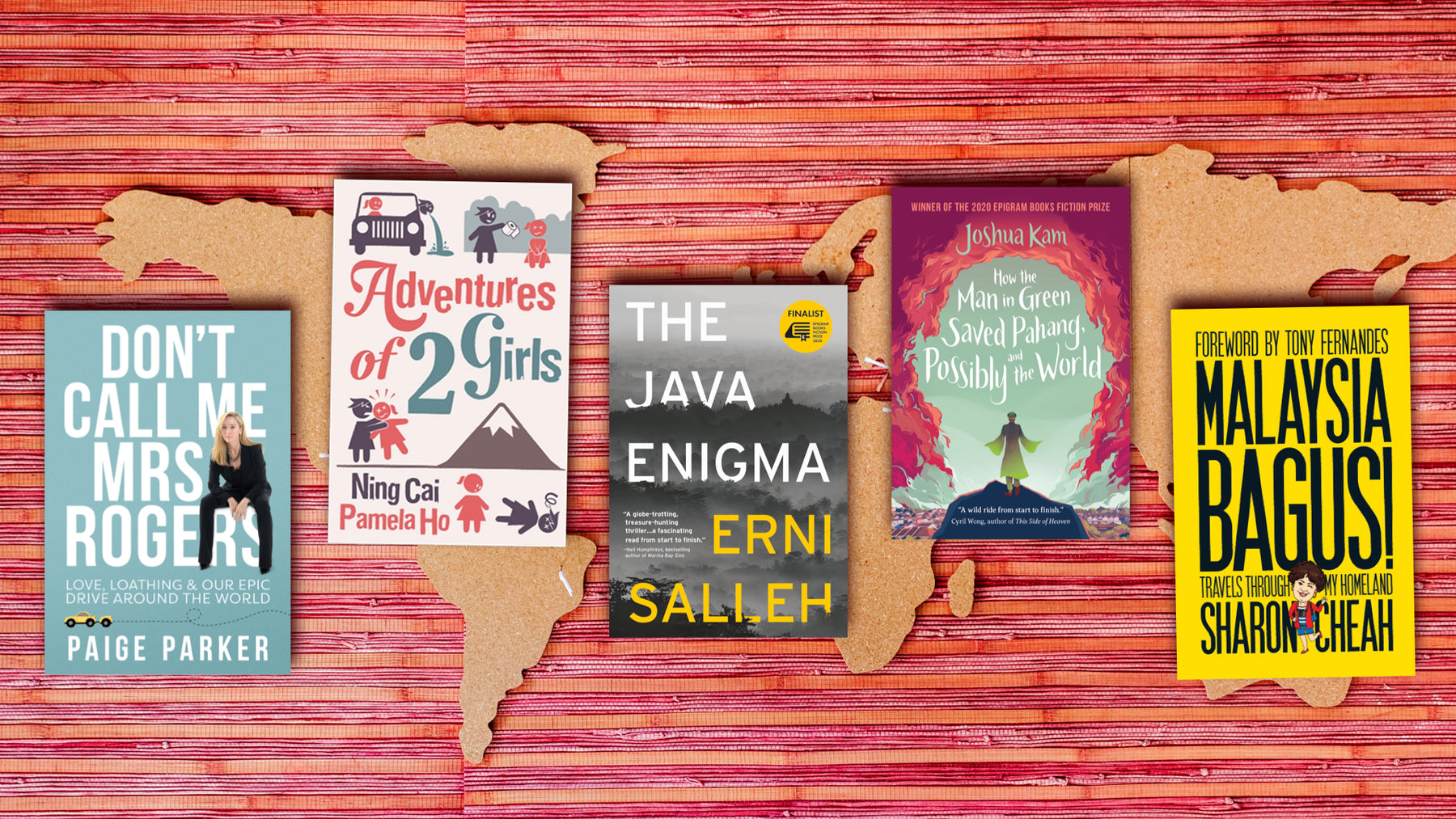 Books for your #armchairtravel adventures