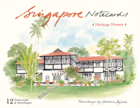 Singapore Notecards: Heritage Houses
