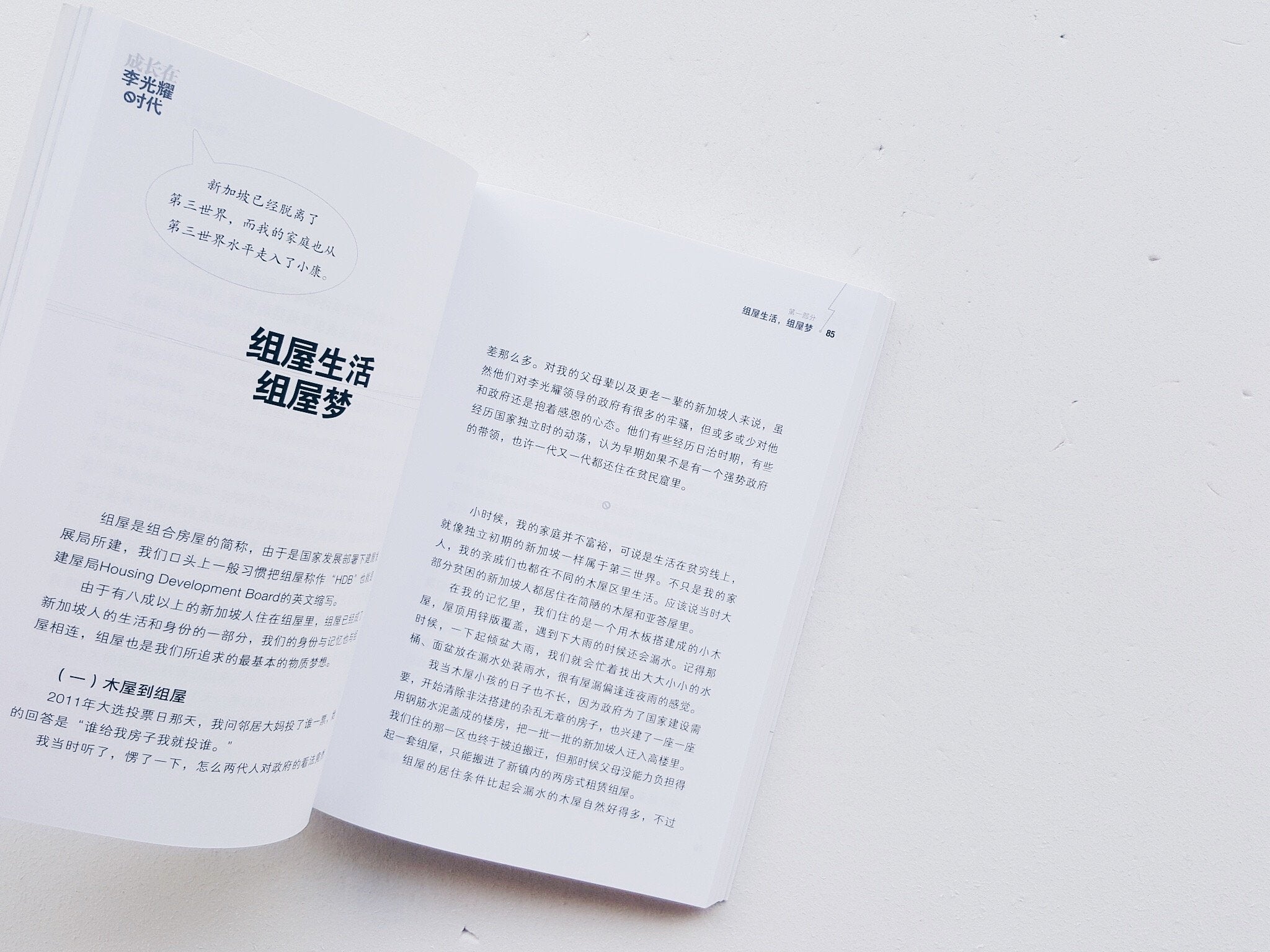 成长在李光耀时代
