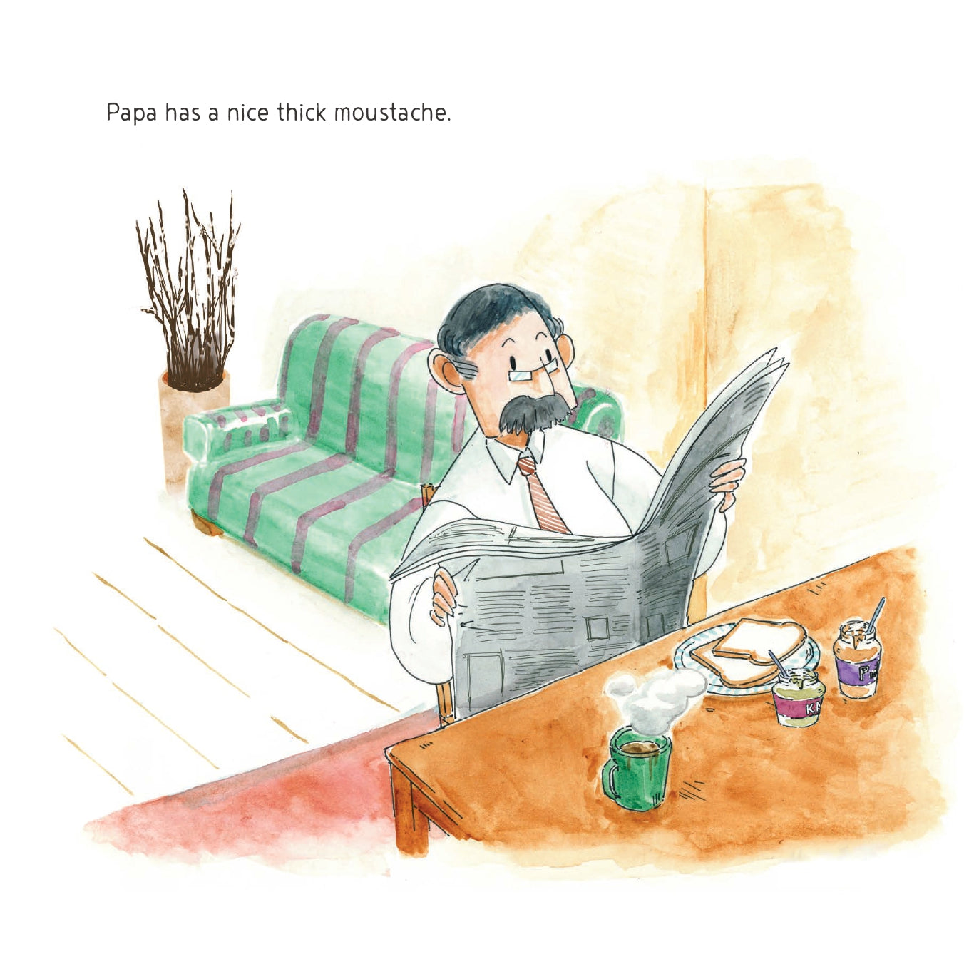 The Boy Who Wanted to Grow a Moustache