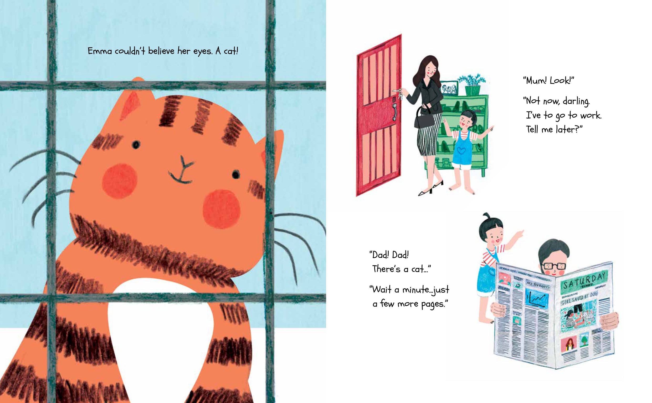 Emma and Ginger: Dad's Too Busy (Book 1)