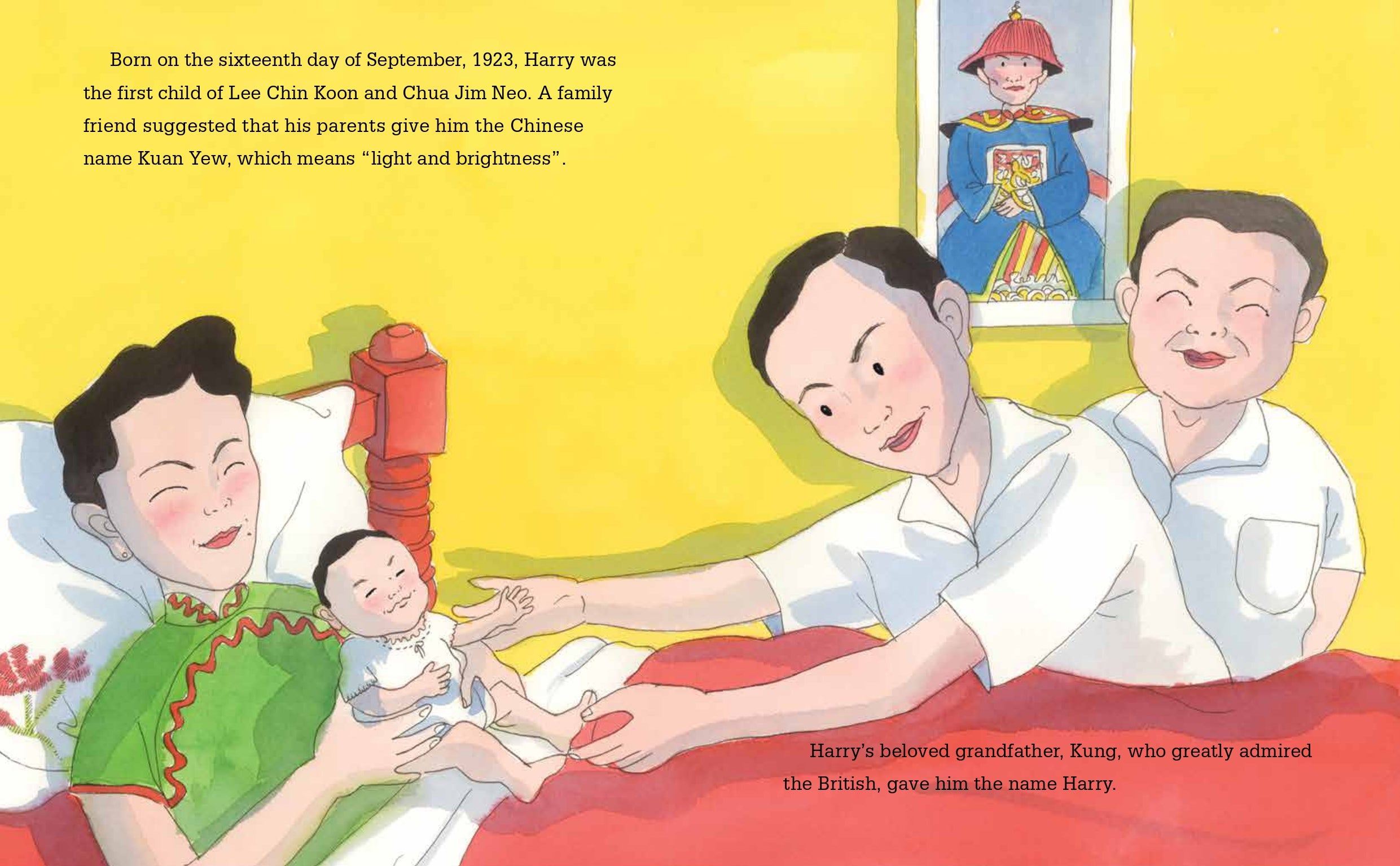 A Boy Named Harry: The Childhood of Lee Kuan Yew (book 1)