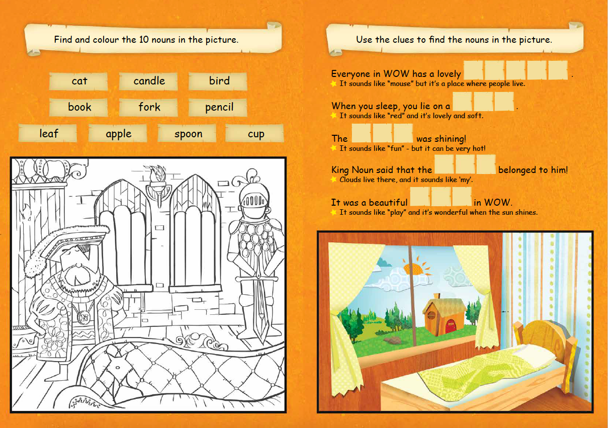 The Wonderful World of Words: King Norman Nautilus Noun (Vol. 1)