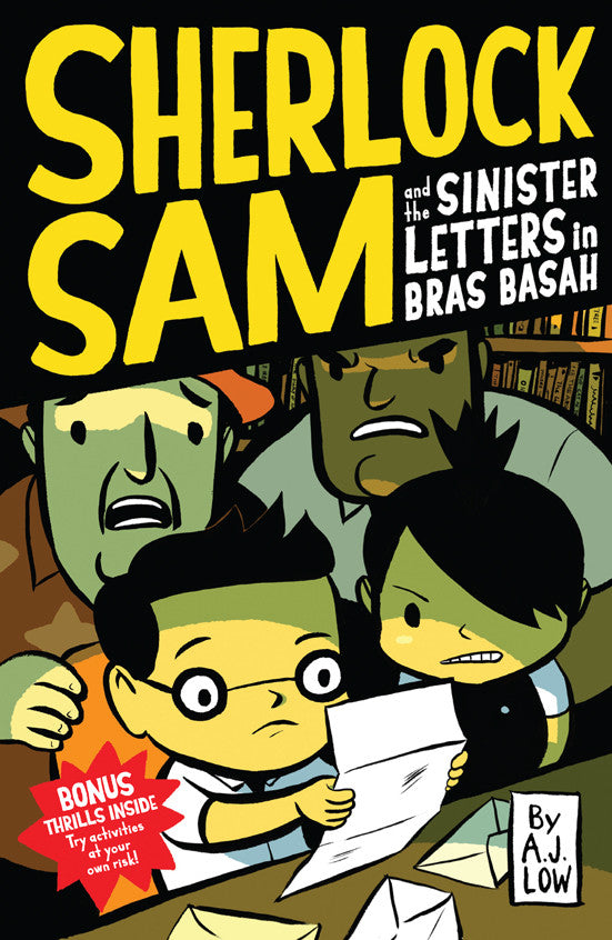 Sherlock Sam and the Sinister Letters in Bras Basah (Book 3)