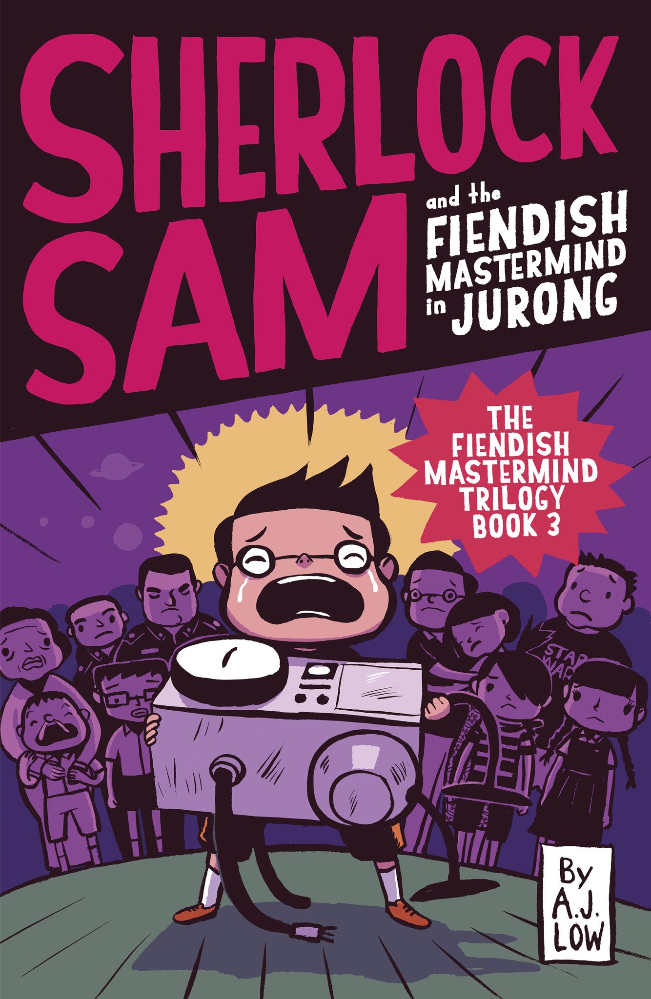 Sherlock Sam and the Fiendish Mastermind in Jurong (Book 8)