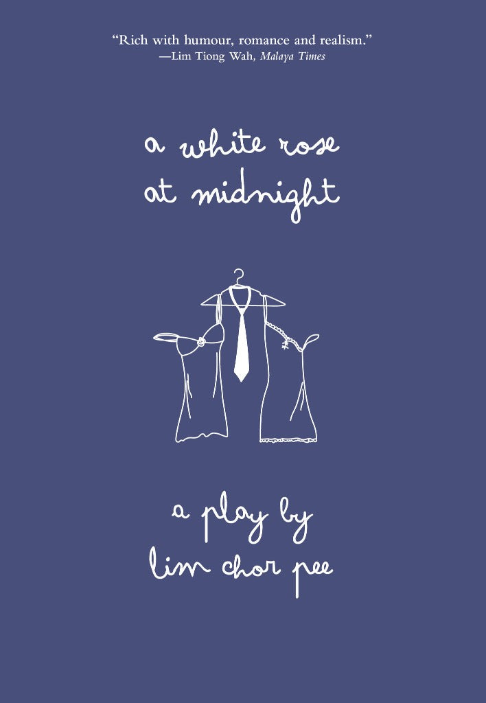 A White Rose at Midnight